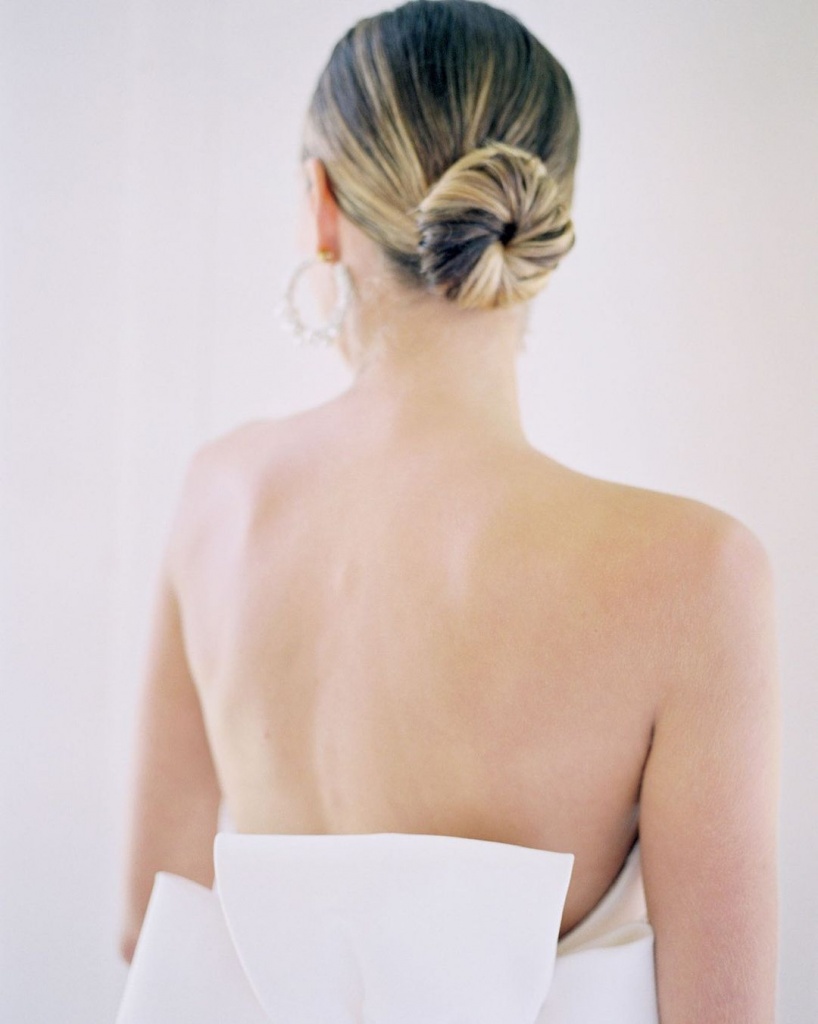 Classic Low Chignon  Classic Low Chignon