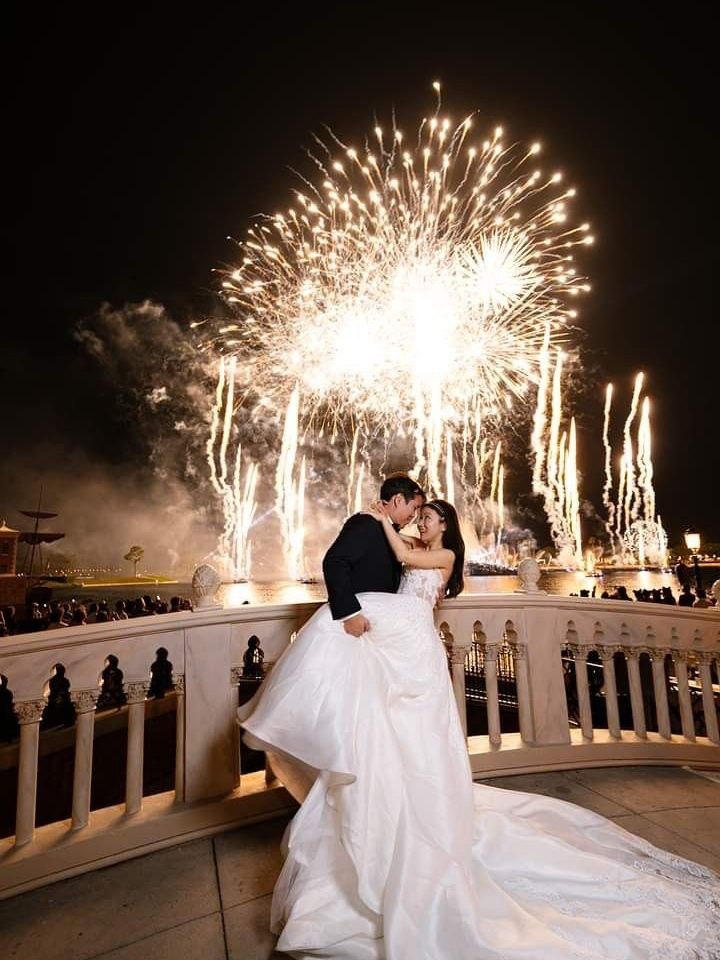 Incorporating Fireworks into Your Wedding Incorporating Fireworks into Your Wedding photo