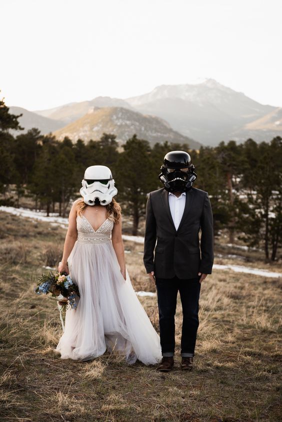 35 Star Wars Wedding Ideas: May the Force Be With Your Big Day 35 Star Wars Wedding Ideas: May the Force Be With Your Big Day photo