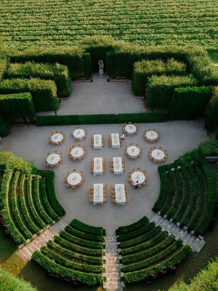 Labyrinth Wedding Decor: Enchanting Celebration Trend Labyrinth Wedding Decor: Enchanting Celebration Trend photo