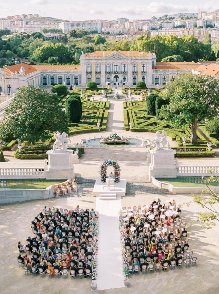 Regal Weddings at Queluz Palace in Portugal: A Royal Setting for Your Big Day Regal Weddings at Queluz Palace in Portugal: A Royal Setting for Your Big Day photo