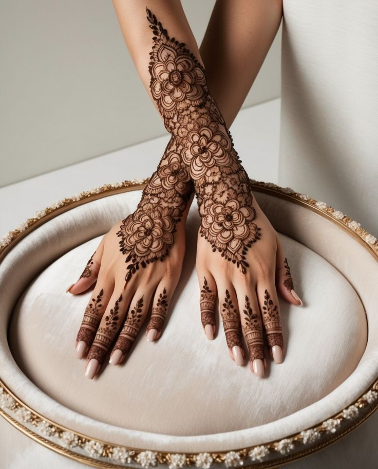 40 Stunning Bridal Henna Designs You’ll Love 40 Stunning Bridal Henna Designs You’ll Love photo